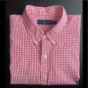 Ralph Lauren Short Sleeve Checkered 2XL